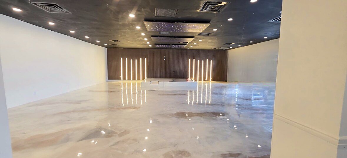 The La Belle Porte event hall with room for up to 100 guests